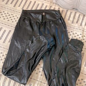 Commando Faux Leather Joggers